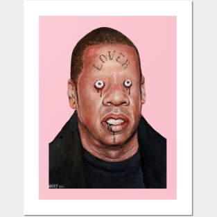 Lover | Mini Masterpiece | Rap Legend | Original Oil Painting By Tyler Tilley Posters and Art